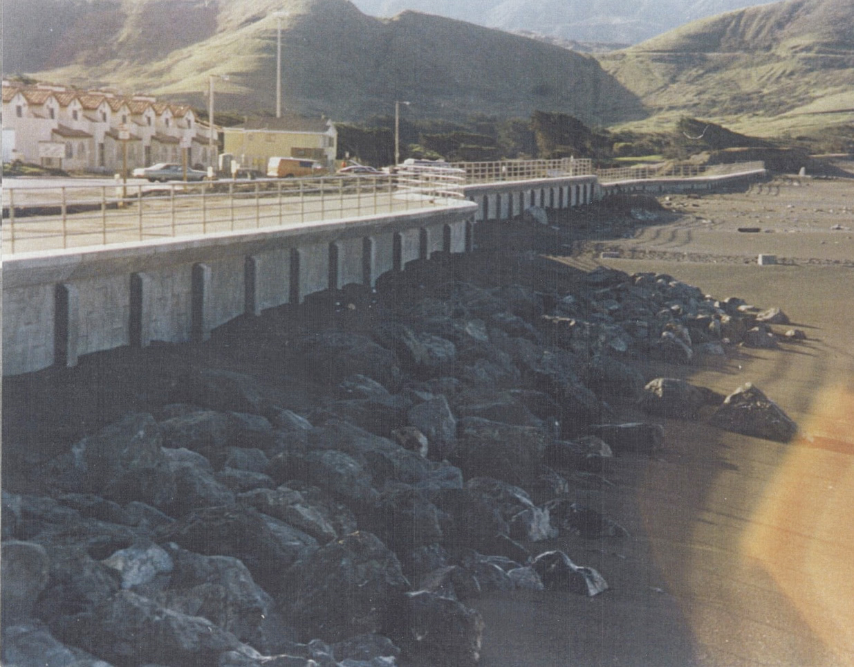 Pacifica Seawall Low Tide